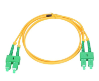 ExtraLink SC/APC-SC/APC Patchcord Jednomodowy Duplex G652D PVC 3mm 2m - 1543624 - zdjęcie 1